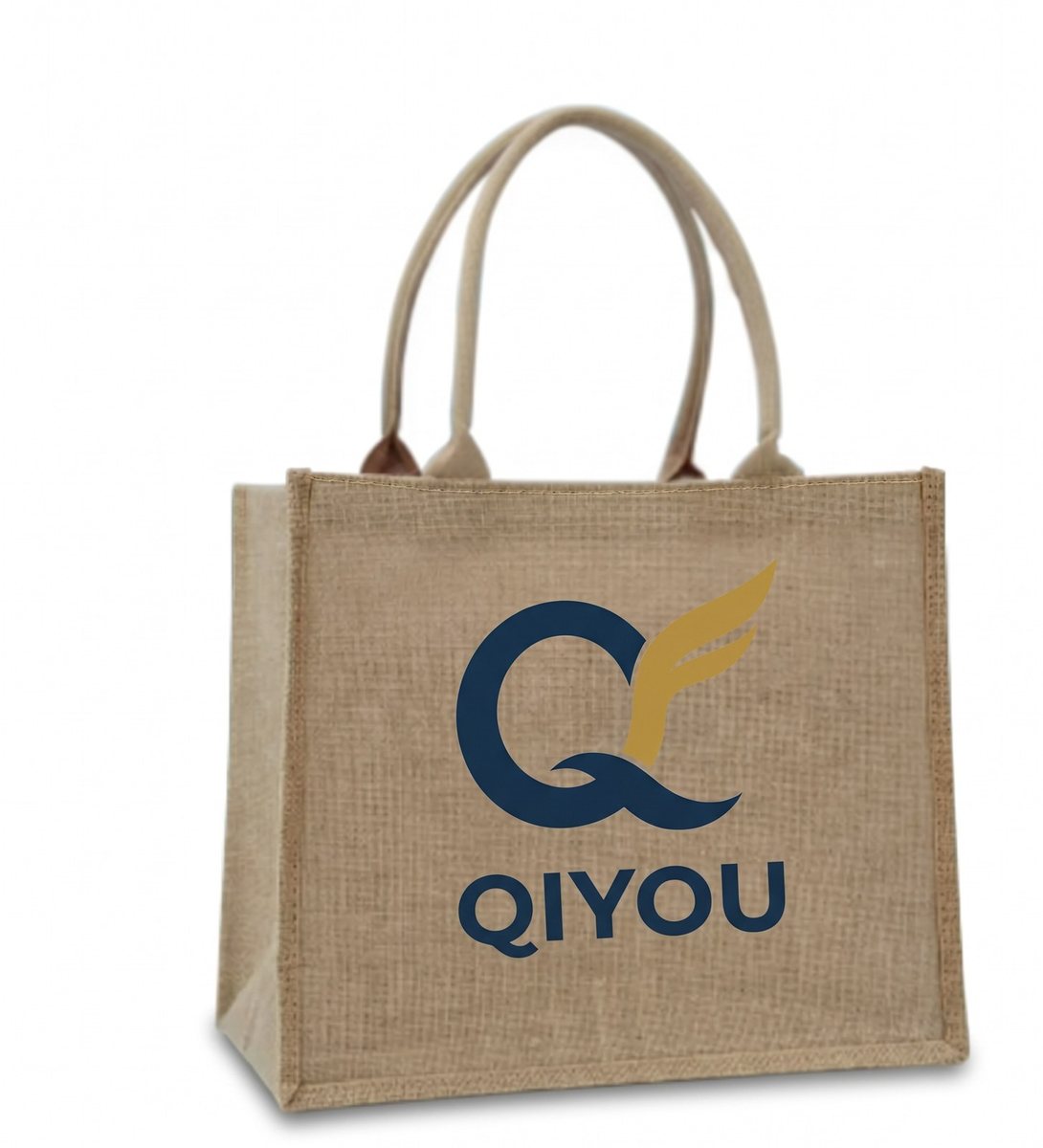 Custom printed jute bag