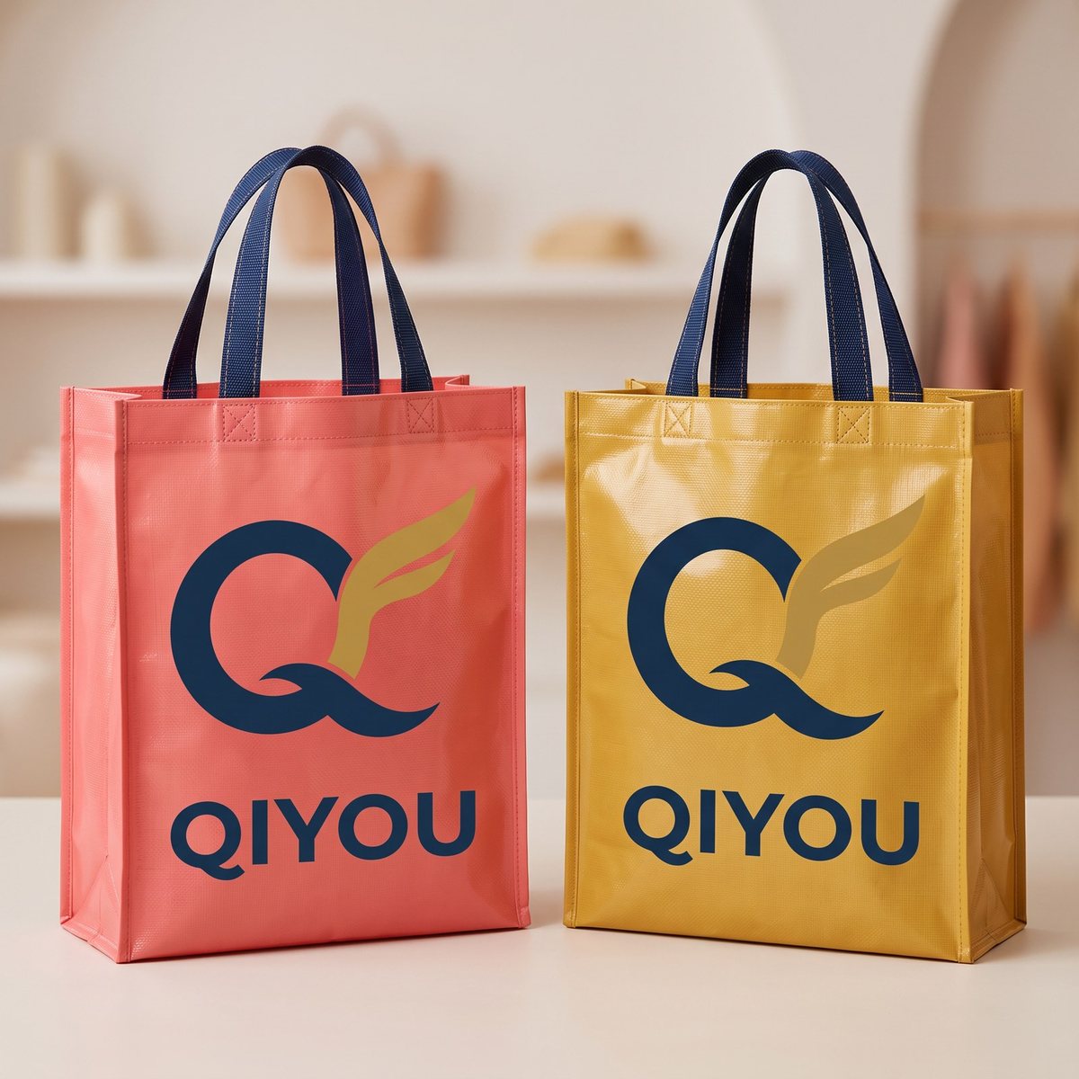 Custom printed PP woven bags