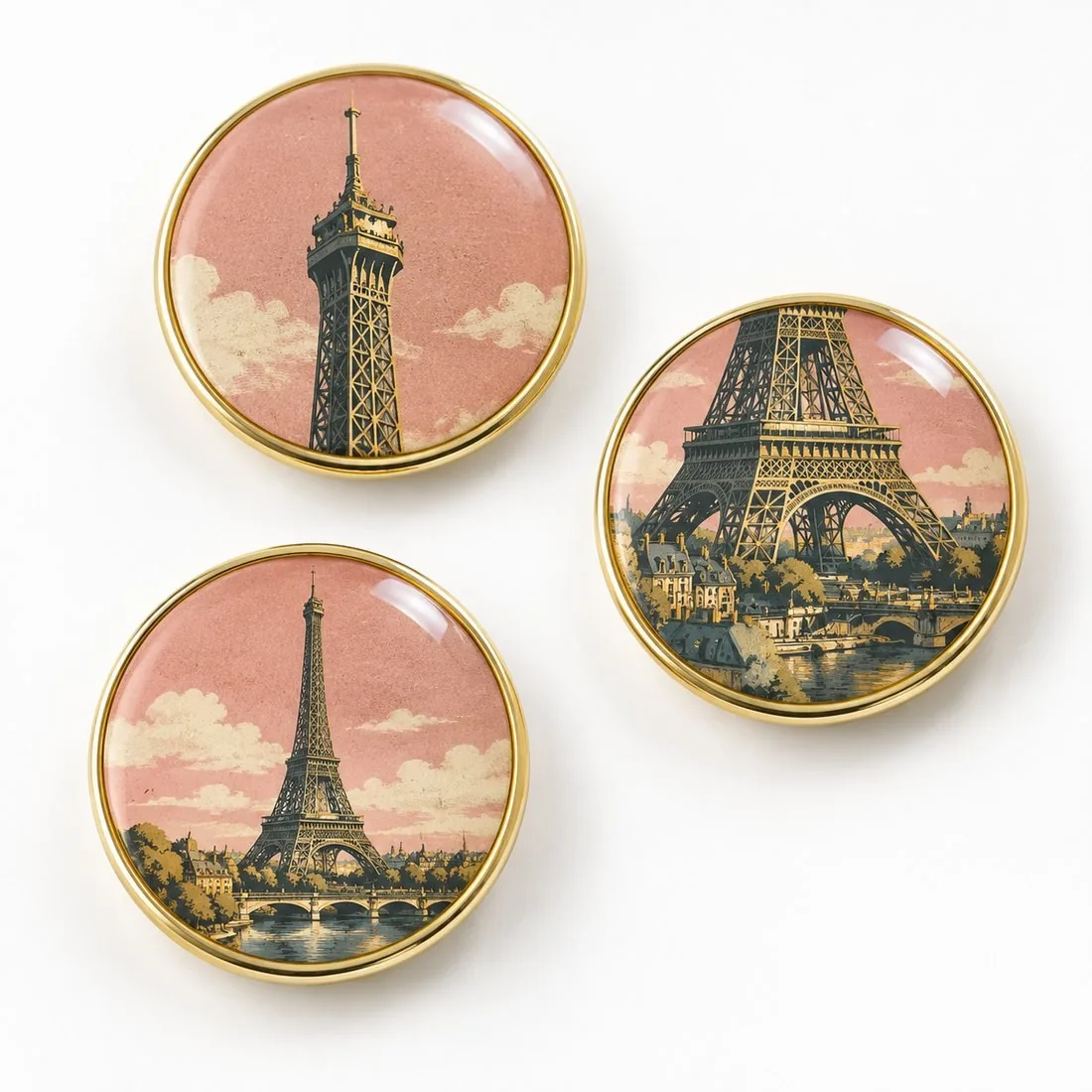 Metal badges