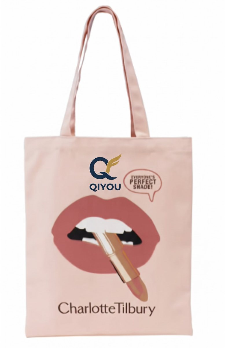 Pattern artwork printed on a tote bag